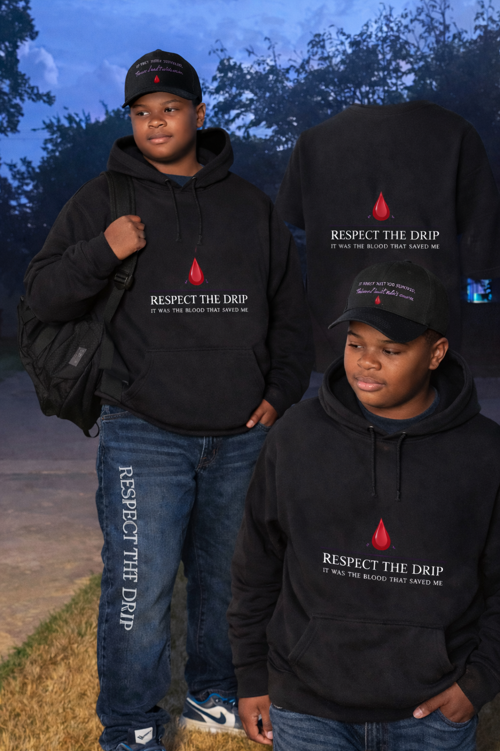 Respect the drip Hoodie