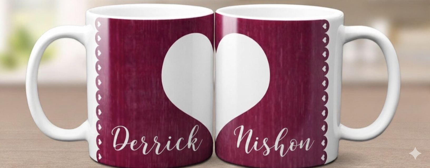 Custom Photo Mug – Made With Love